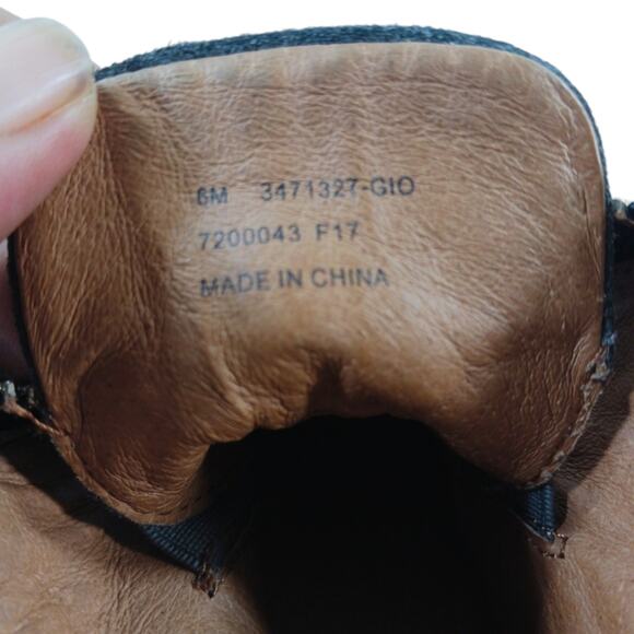 FRYE Lena Zip High Top EUC $258 size 6M   FS2003 - Picture 8 of 9